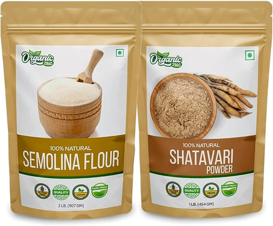 Shatavari Powder- 454g & Semolina- 907g