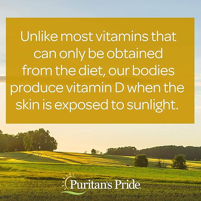 Puritan's Pride Vitamin D3 10,000 IU-100 Softgels