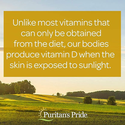 Puritan's Pride Vitamin D3 10,000 IU-100 Softgels