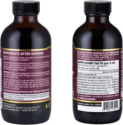 Immunia Fusion - Enhance Your Immune Support. A Powerful Formula Made with elderberries, elderflowers, and Blue Fruits Rich in polyphenols. A Concentrated antioxidant Formula. (3-Pack)