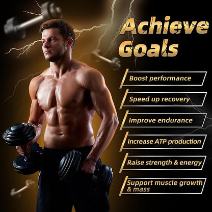 Micronized Creatine Monohydrate for Women and Men, Creatine Powder for Men-Women for Improve Performance and Strength, Support Muscle Growth and Workout Recovery, 6.5g per Servings, 75 Servings