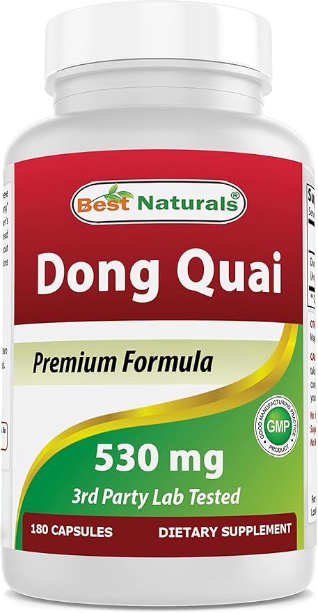 Best Naturals Dong Quai 530 mg 180 Capsules