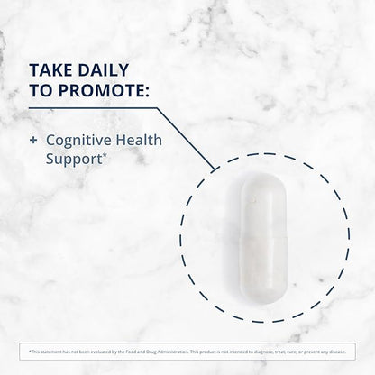 Metagenics Magnesium L-Threonate - 147 mg Magnesium as L-Threonate - Magtein Magnesium - for Brain Health* - Mineral Supplement - Non-GMO & Gluten-Free - 120 Capsules