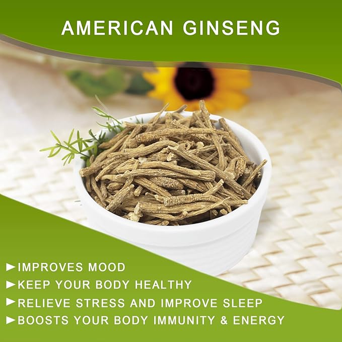 Hand-Selected A Grade Cultivated Wisconsin American Ginseng Roots Ginseng Tea 美國威斯康辛州西洋參須 花旗參須 實惠裝 4oz.(113g.)
