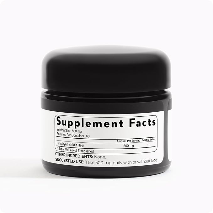 Blisque – Pure Himalayan Organic Shilajit Resin Supplement | Authentic and Natural | Golden Grade A | Contains Fulvic Acid and Trace Minerals | 30 Grams