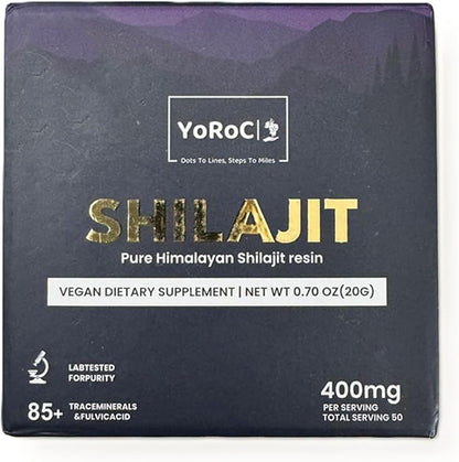 Shilajit, Pure Himalayan Shilajit Resin, Dietary Supplement, Net Wt 20gm(0.70oz)