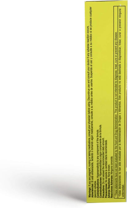 Ginseng Energy Supplement - 10 Vials of Strong Ginseng Extract - Energizing Liquid Supplement with Vitamin B Complex and Glutamic Acid HCI