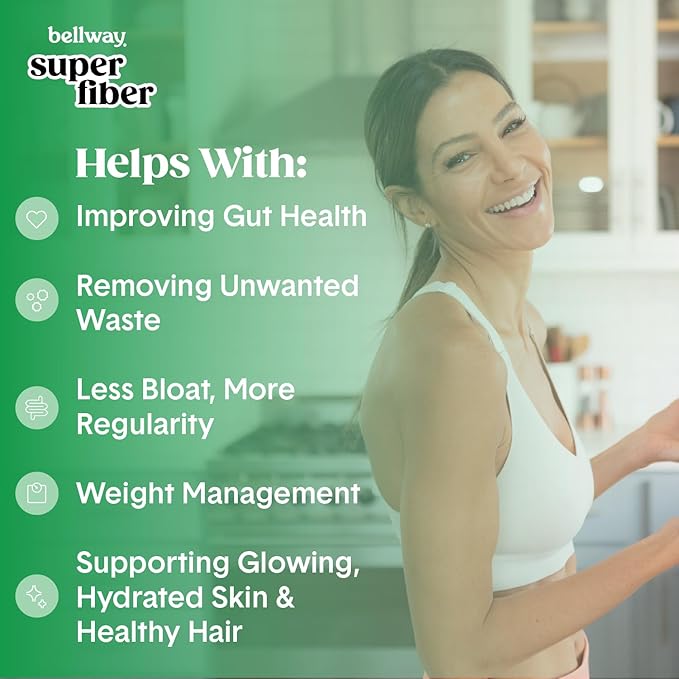Bellway Super Fiber Powder + Collagen, Watermelon Super Fiber Gummies