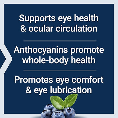 Life Extension Standardized European Bilberry Extract, 100 mg, MirtoSelect® Vaccinium myrtillus, Eye Health, Circulation, Lubrication, Gluten-Free, Non-GMO, Vegetarian, 90 Capsules