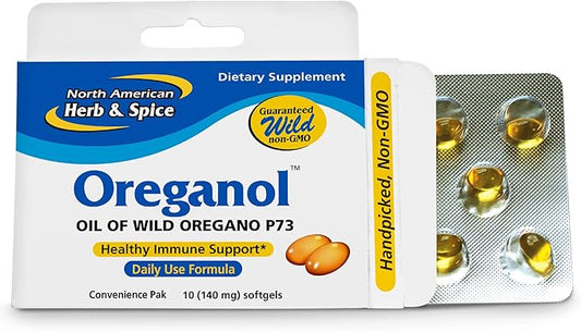 North American Herb & Spice Oreganol P73, Convenience Pack, 10 Count