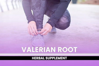 PURE ORIGINAL INGREDIENTS Valerian Root (365 Capsules) No Magnesium Or Rice Fillers, Always Pure, Lab Verified