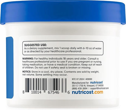 Nutricost 5-HTP Powder 25 Grams (300mg Per Serving) - Gluten Free & Non-GMO, Pure 5-htp
