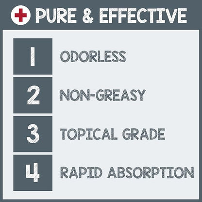 Fast Acting Pure Topical Magnesium Oil Spray for Feet, Skin, Body, Ultra Fast Absorption for Better Health, Pure Zechstein Brine - (4 fl oz - 1pk)