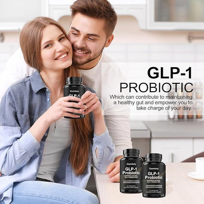 60 PCS GLP-1 Probiotic - AFU Multi-Strain Probiotic + Prebiotic, Naturally Support GLP-1 Production, Delayed Release, Third-Party Tested, for Men & Women 60 Servings (Pack of 1) K1