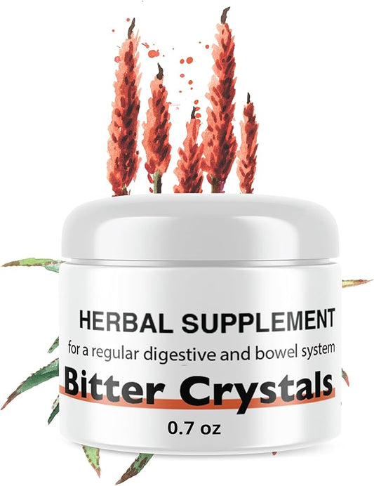 Cape Aloe Ferox Bitter Crystals | Powerful 3-Day Cleanse | Natural Laxative & Gut Health Supplement | Helps with Bloating, Gas, Constipation