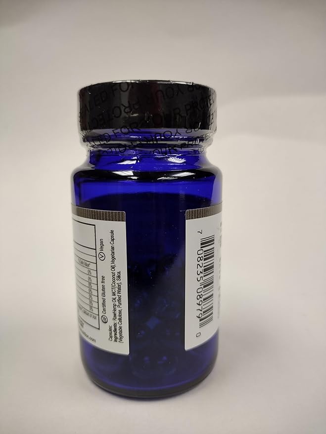 Hemp Oil 1200-80 Capsules - 100% Organic Hemp Capsules - Rich in Omega Fatty Acids 3 6 9 - Grown and Made in USA - with MCT Oil