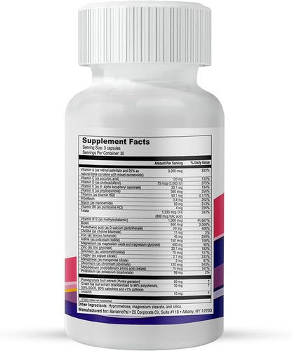 BariatricPal Ultra Multi Bariatric Multivitamin Capsules (90 Count)