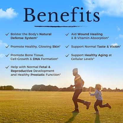 Vitalitown Zinc 50 mg, Zinc Picolinate, Zinc Gluconate, 240 Veggie Capsules, No Zinc Oxide, Well-Absorbed, Chelated Zinc Supplement, Immune System, Healthy Skin & Development, Vegan, Non-GMO
