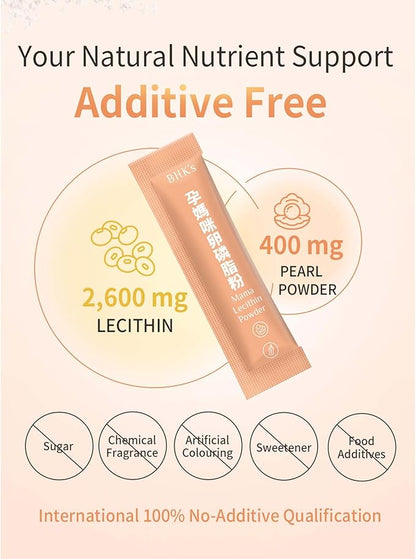 BHK's Lecithin for Clogged Milk Ducts, Loosen Existing Fatty Clogs, Supports Milk Flow, Improve Breastfeeding and Nutrition Quality, 30 Sticks