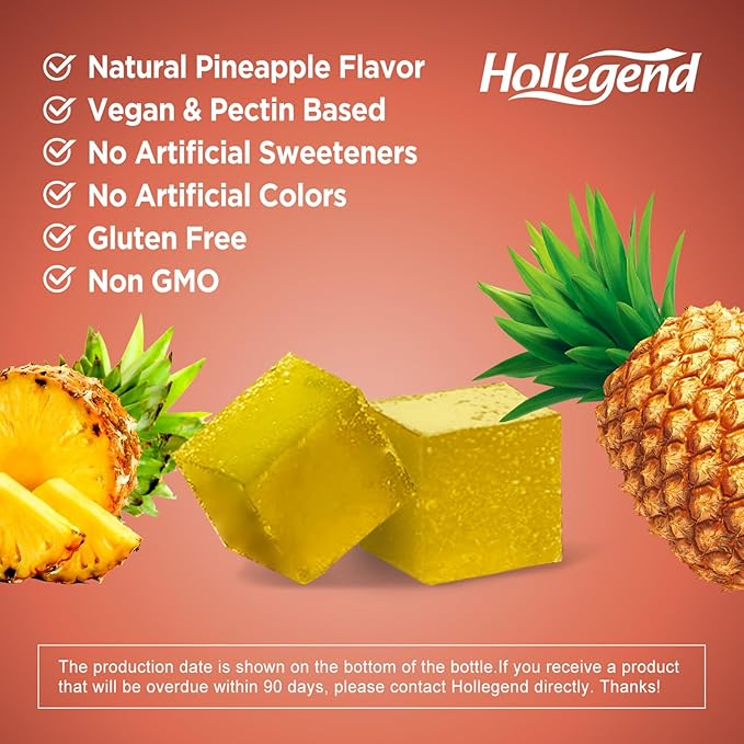 Magnesium Oxide 400mg Gummies, Magnesium Oxide Chewable Supplement for Muscle, Nerve & Heart Health, Vegan, Pinapple Flavor, 120 Count