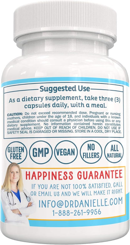 Stress Lift | Best Ashwagandha Supplement - 5 in 1 Organic Stress Relief, Adrenal Support, Joy, Mood & Thyroid Support | Relax The Mind, Boost Mood, Relieve Stress 120 Vegan Capsules