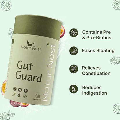 Gut Guard Supplement| for Long-Term Gut Health| Vegan | Probiotic | 15 sachets