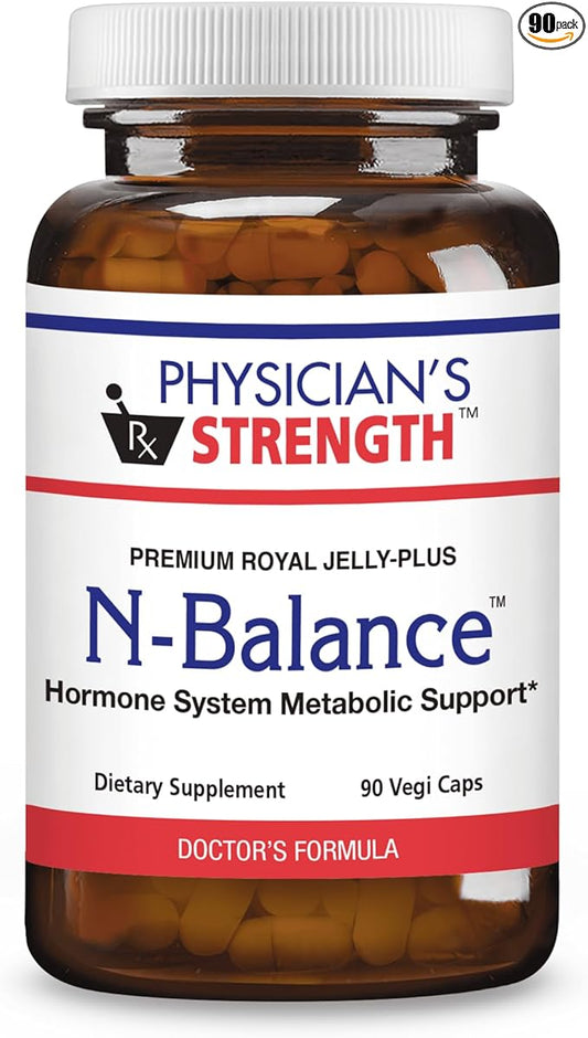 Physician's Strength N-Balance - 90 Vegi Caps - Hormone System Metabolic Support - 45 Servings