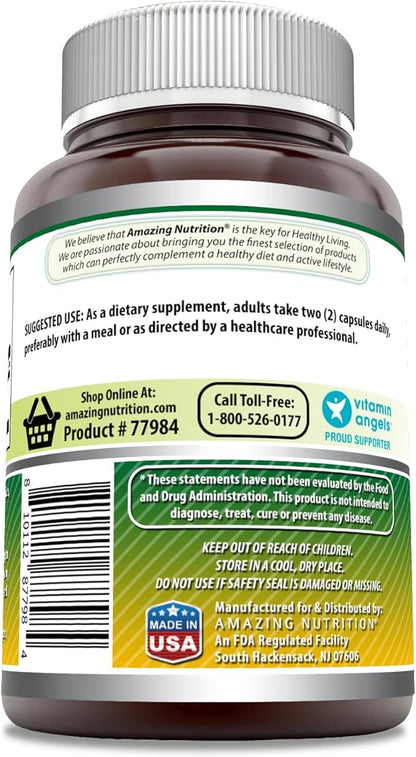 Amazing Formulas Glucosamine Sulfate Supplement | 1500 Mg Per Serving | 120 Capsules | Non-GMO | Gluten-Free | Made in USA