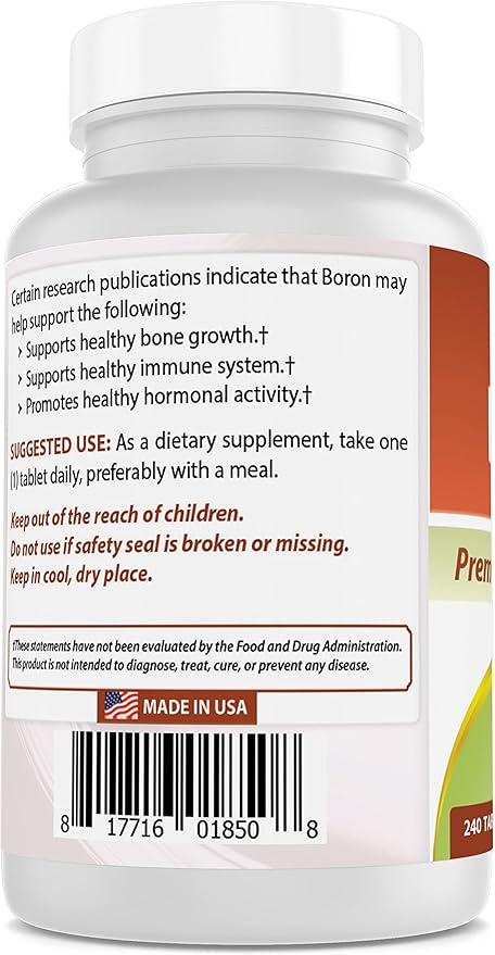 Boron 5 mg & Selenium 200 mcg