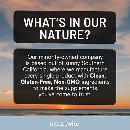 NatureWise Magnesium Glycinate 625 mg - Equal to 125 mg Elemental Mg - Chelated Magnesium Glycinate for Sleep, Relaxation, Muscle & Bones* - Gentle on Stomach, Vegan - 30 Capsules[30-Day Supply]