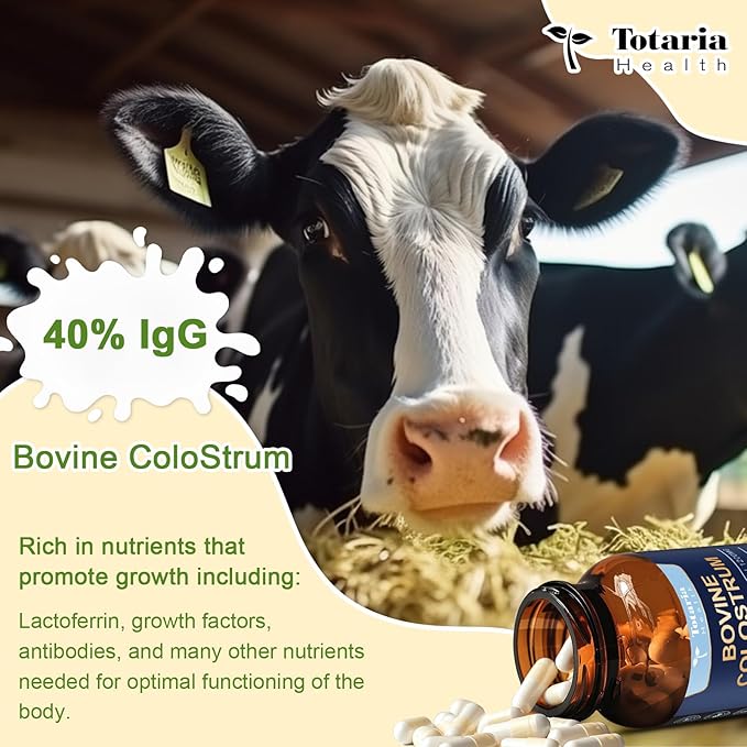 Liposomal Liquid Vitamin D3 K2 + Bovine Colostrum Supplement Capsules