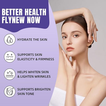 Skin Health Beauty, Collagen Capsules for Beauty, Hair, Skin, Nail &Joint Health, Collagen Peptides, Vitamin C, E, Support Hair Strength & Fullness, GMP, Made in USA 60 Capsules
