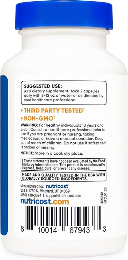 Nutricost Multivitamin for Men 120 Capsules - Vitamins and Minerals for The Healthy Man