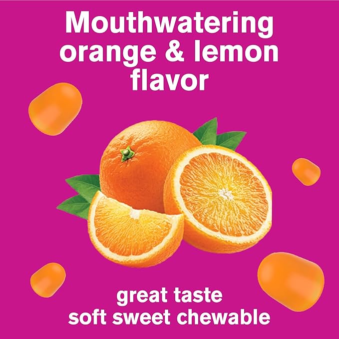 Omega 3 6 9 Gummies | with Flaxseed Oil and DHA | Vegetarian Omega 3 Fish Oil Alternative | GMO Free, Gluten Free, Orange & Lemon Flavor | Natural Sourced Colors and Flavors | 90 Count