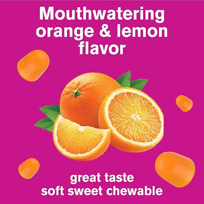 Omega 3 6 9 Gummies | with Flaxseed Oil and DHA | Vegetarian Omega 3 Fish Oil Alternative | GMO Free, Gluten Free, Orange & Lemon Flavor | Natural Sourced Colors and Flavors | 90 Count