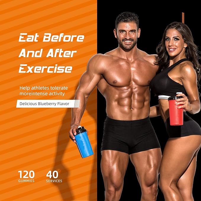 Creatine Monohydrate Gummies 5000mg for Men & Women, Chewables Creatine Monohydrate for Muscle Strength, Muscle Builder, Energy Boost, Pre-Workout Supplement-180 Pineapple Gummies