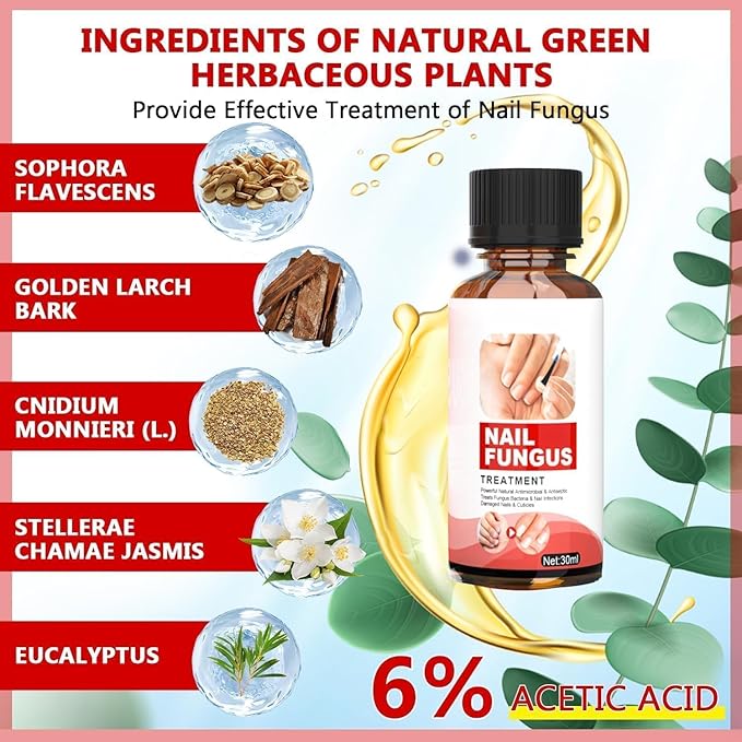 Toenail Fungus Treatment Extra Strength, Nail Fungus Treatment for Toenail, Toe Nail Fungus Treatments for Athletes Foot,Thick, Broken & Damaged, Natural Plant Extracts Gently & Safely