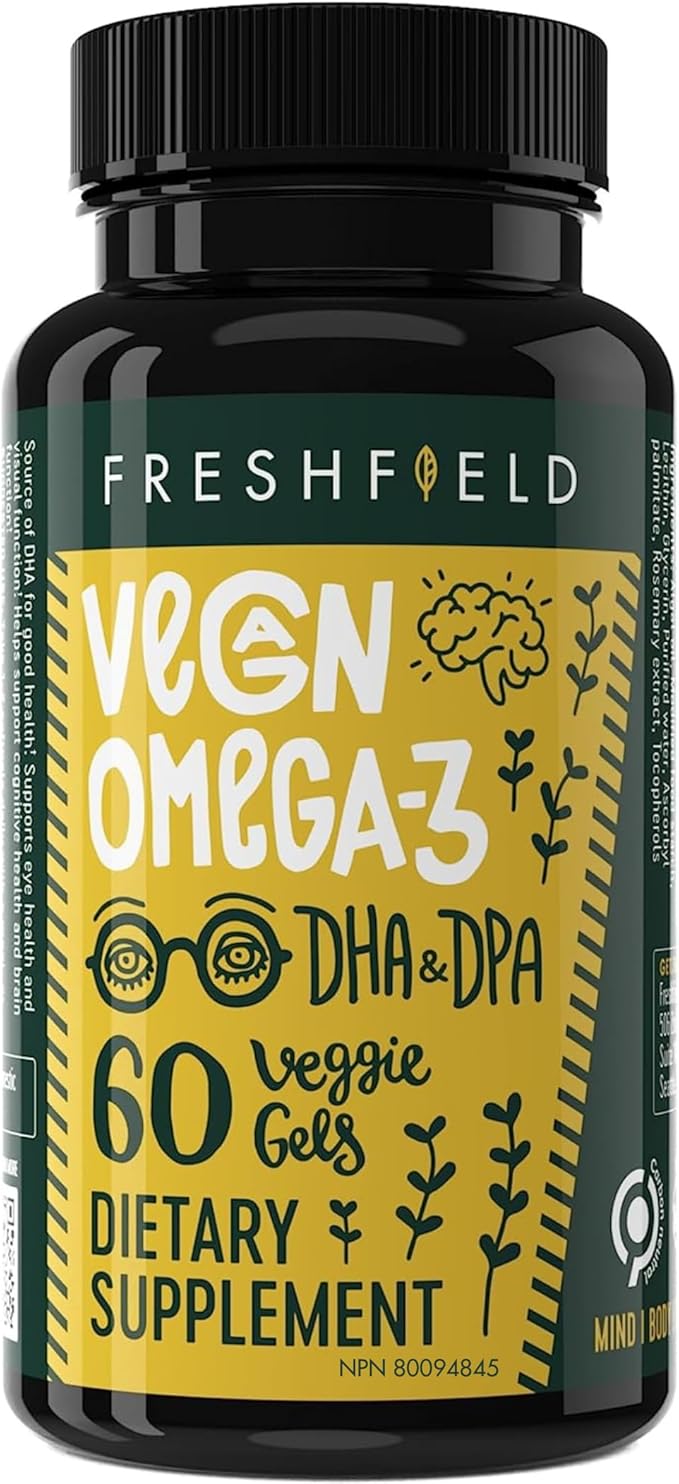 Freshfield Vegan Omega 3 and Ashwagandha