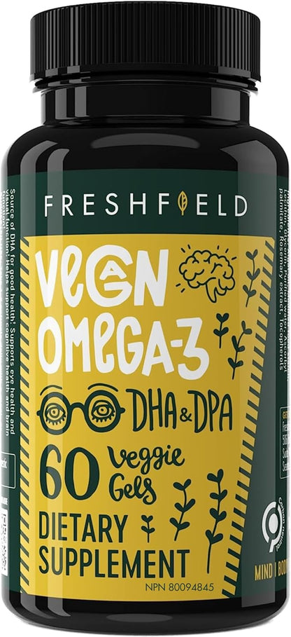 Freshfield Vegan Omega 3 and Ashwagandha