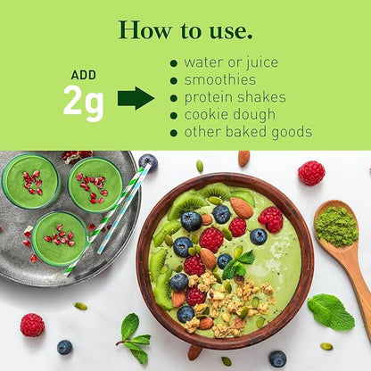 Good Natured Organic Spirulina and Chlorella Powder 50/50 Mix - 3 Month Supply - Vegan & Non-GMO Chlorella and Spirulina Powder