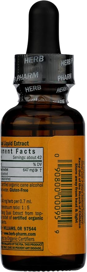 Herb Pharm Dong Quai Liquid Extract for Female Reproductive System Support, 1 Fl Oz