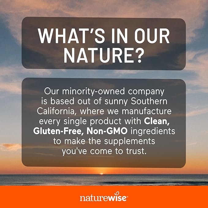 NatureWise Turmeric Curcumin + Ginger 2400 mg - Turmeric Extract with 95% Curcuminoids, Extra Strength Supplement, Enhanced Absorption - Vegan, Gluten-Free - 90 Count[30-Day Supply]