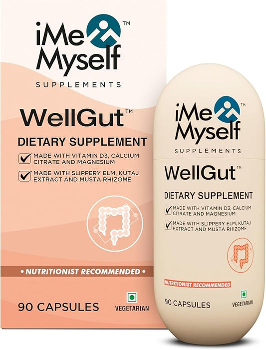 WellGut Daily Herbal Supplement | Traditional Herbs with Minerals & Probiotics 90 Vegan Capsules