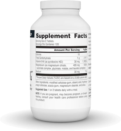 Source Naturals Ultra-Mag High-Efficiency Magnesium Complex - Maintains Muscle & Nerve Function - 240 Tablets