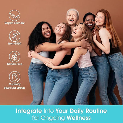 Advanced Probiotic PDA6 - Natural Sleep & Mood Support, Great Tasting Supplement for Men and Women, 32 Tablets for Daily Wellness and Digestive Health - 20 Billion CFU Probiotics- (32)