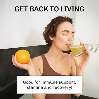 Aurora Nutrascience Nano-Pack Liposomal Vitamin C Powder Drink Mix, Immune Support, High Strength 3,000 mg Per Serving, 30 Single Serve Packets, Orange