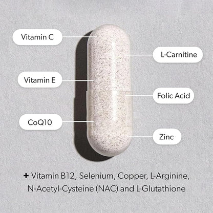 Fertility Supplement For Men - Doctor Formulated - Made in the USA - Men's Prenatal Vitamins - Male Fertility Supplements - Booster - Count & Motility Activator - 90 Vegan Capsules (1 Month Supply)