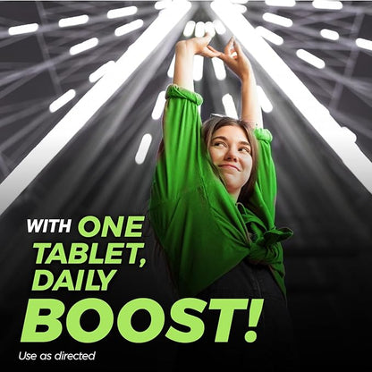 Shot B Multivitamin Complex, B-Energy, Vitamin B Complex with Antioxidant Support, B Complex Vitamins with A, C, D, E & Folic Acid for Cellular Energy & Immune Health - 6 Key B Vitamins, 60 Count