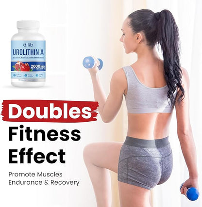 Urolithin A Supplement 1000mg, 120 Capsules