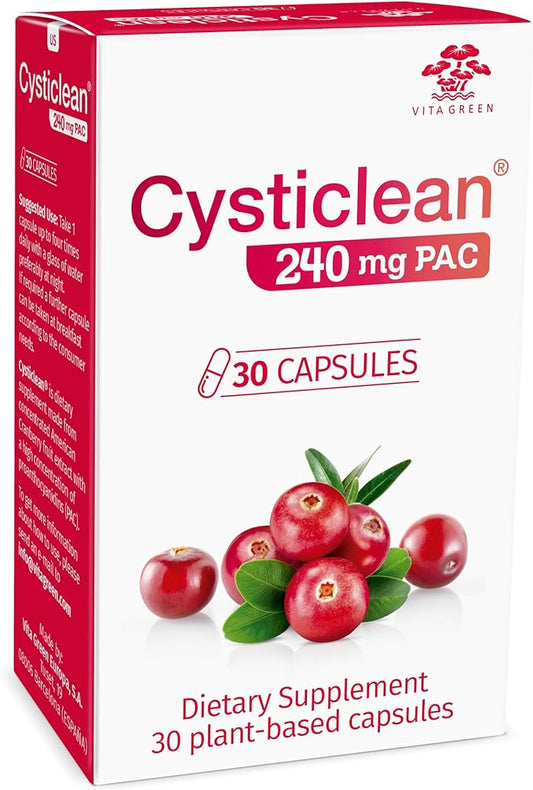 Cranberry PAC Supplement – 240 mg PAC, Sugar-Free – Urinary Tract Infection Support – Most Effective Cranberry Pills for Cystitis & Interstitial Cystitis Relief